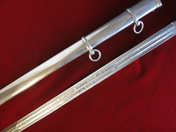 Imperial IOD 89 Triple Etched Presentation Sword (#28742)